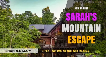 Rent Sarah's Mountain Escape: Your Ultimate Guide to Booking