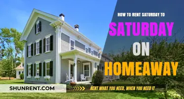 Mastering Saturday-to-Saturday Rentals on HomeAway: A Step-by-Step Guide
