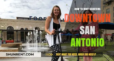 Renting Scooters in Downtown San Antonio: A Quick Guide