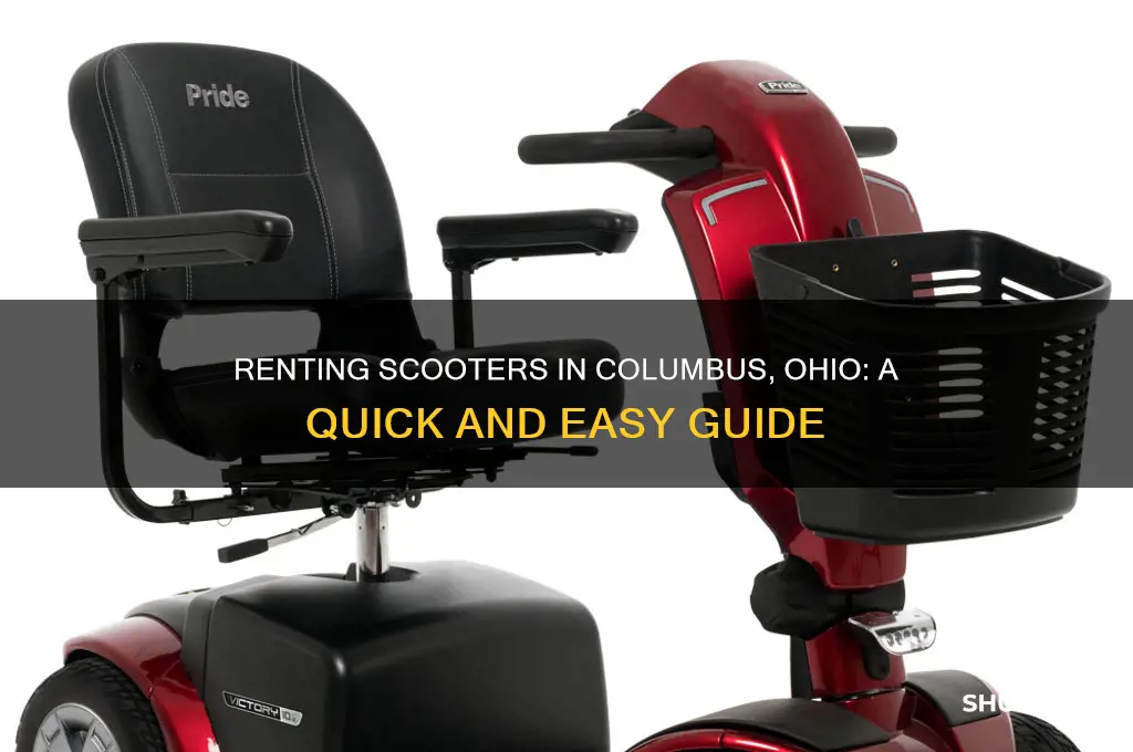 how to rent scooters in columbus ohio