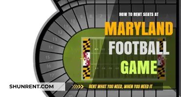 Renting Seats at Maryland Football Games: A Step-by-Step Guide