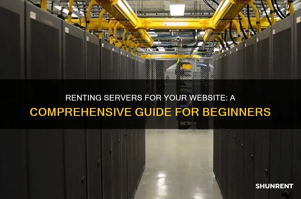 how to rent servers foir your website