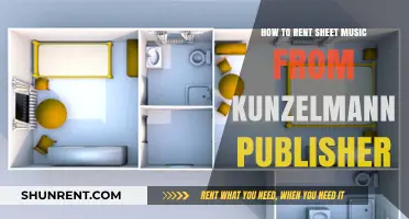 Rent Sheet Music from Kunzelmann: A Step-by-Step Guide