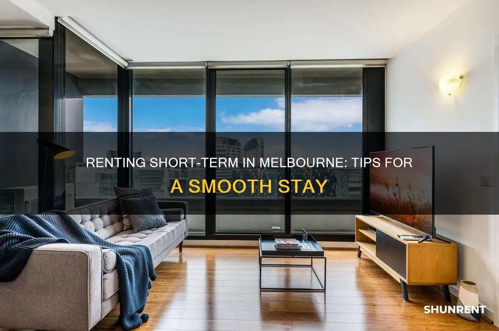 how to rent short term in melbourne australia