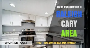 Short-Term Rentals in Raleigh-Cary: Tips for Finding Your Perfect Stay