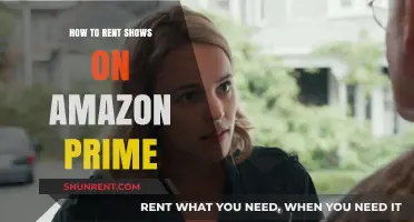 Renting Shows on Amazon Prime: A Step-by-Step Guide