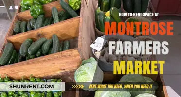 Renting Space at Montrose Farmers Market: A Step-by-Step Guide