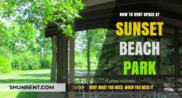 Renting Space at Sunset Beach Park: A Step-by-Step Guide