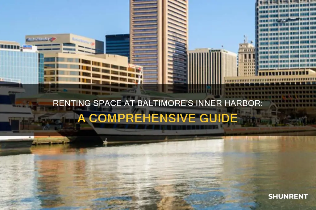 how to rent space at the inner harbor
