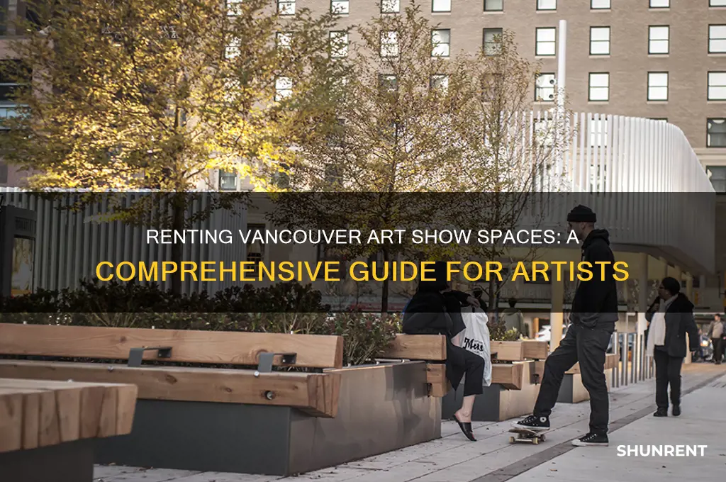 how to rent space for art shows in vancvouer