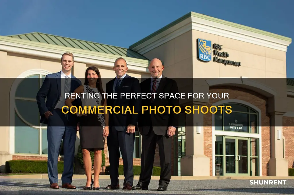 how to rent space for commercial photo shoots