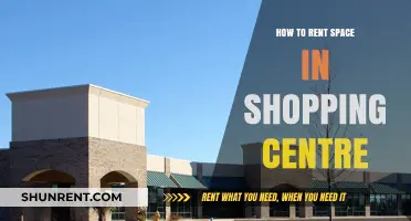 Renting Retail Space: A Guide to Securing Your Spot in Shopping Centres