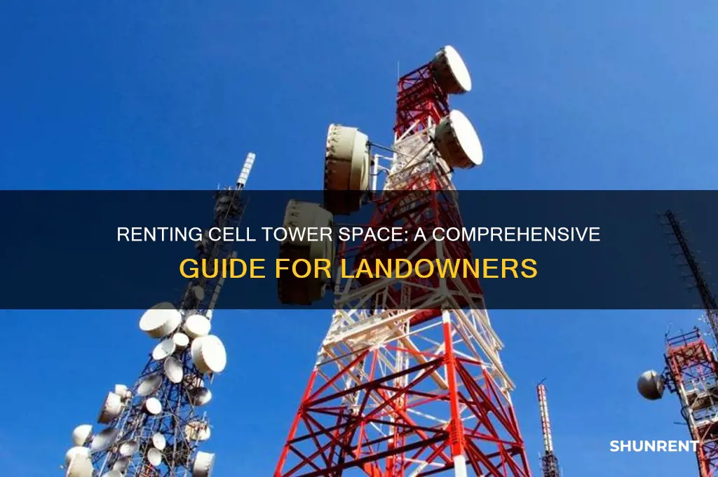 how to rent space on a cell tower