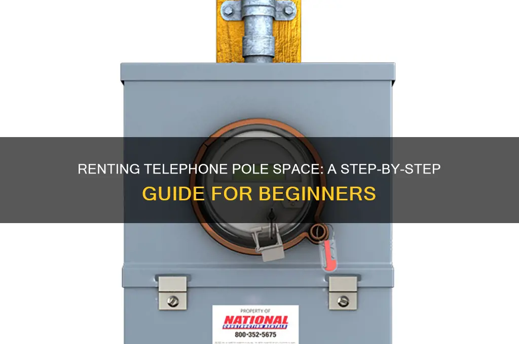 how to rent space on a telephone pole