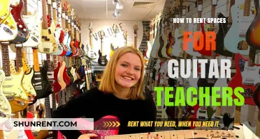 Renting Spaces for Guitar Teachers: A Comprehensive Guide for Instructors