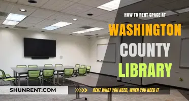 Renting Space at Washington County Library: A Step-by-Step Guide