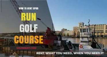 Renting Spud Run Golf Course: A Step-by-Step Guide for Golfers