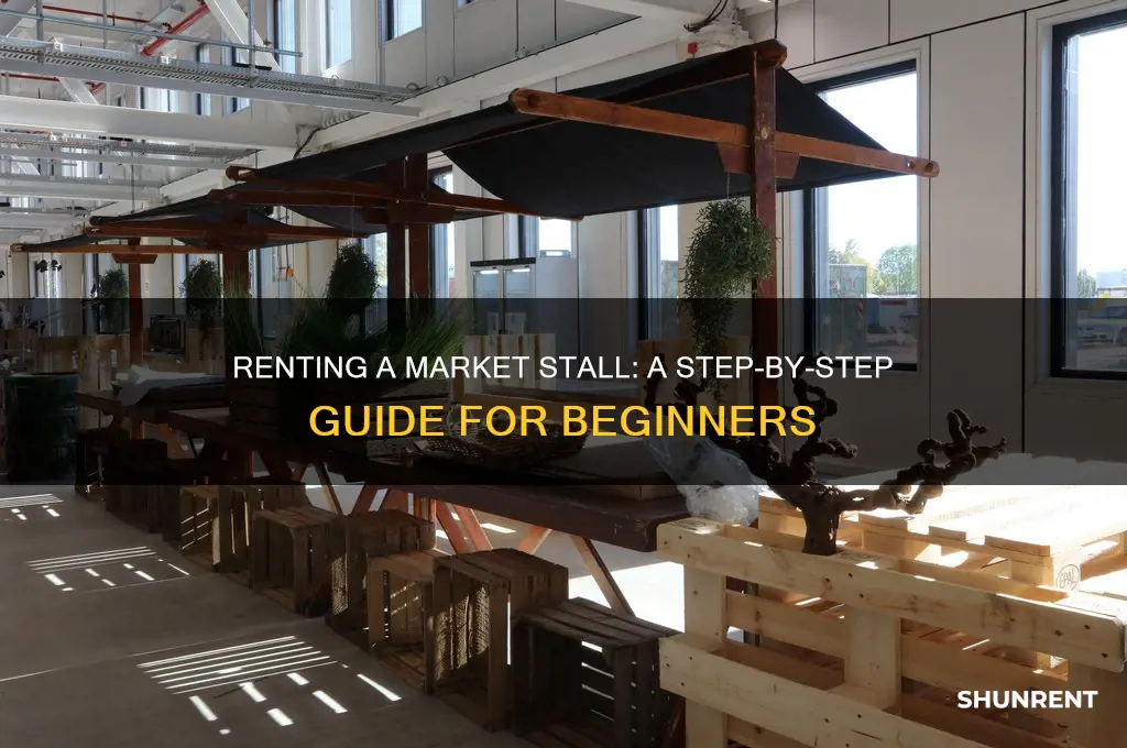 how to rent stall in the market