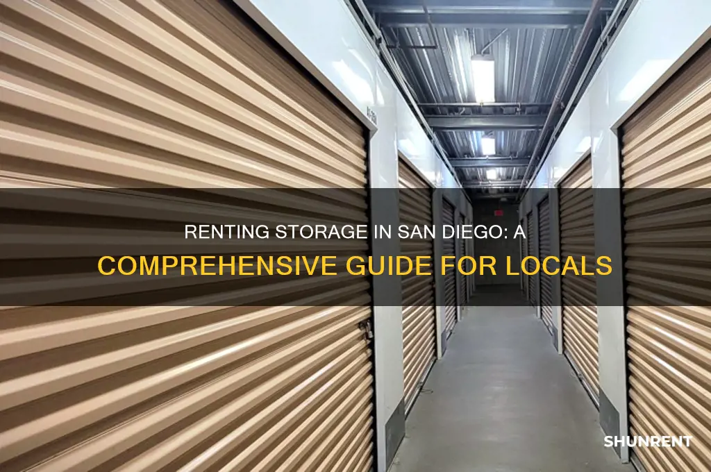 how to rent storage in san diego