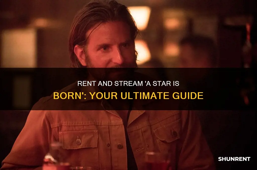 how to rent stream a star is born