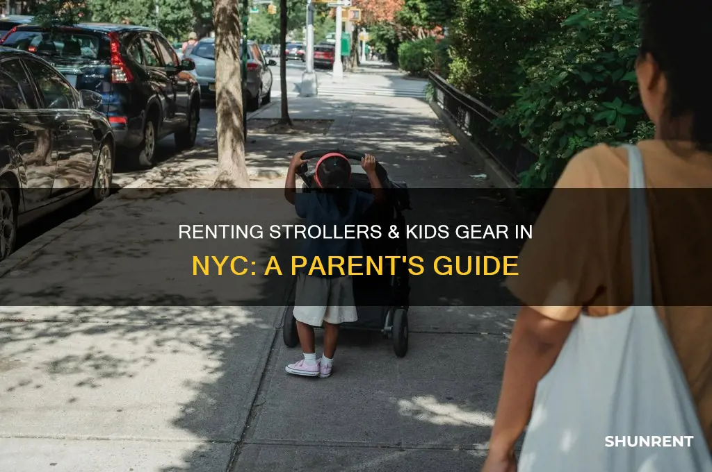 how to rent strollers and other kids equipment in nyc
