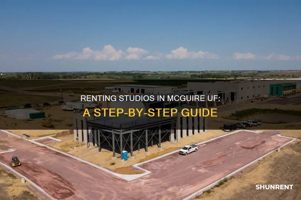 how to rent studios in mcguire uf