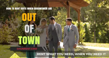 Renting Groomsmen Suits: A Guide for Out-of-Town Weddings