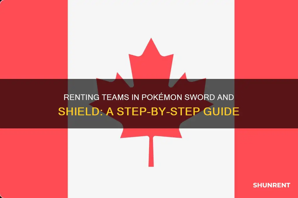 how to rent teams sword and shield