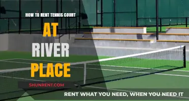 Renting a Tennis Court at River Place: A Step-by-Step Guide