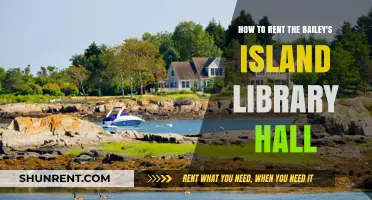 Renting Bailey's Island Library Hall: A Step-by-Step Guide