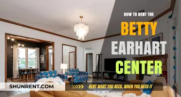 Renting the Betty Earhart Center: A Step-by-Step Guide