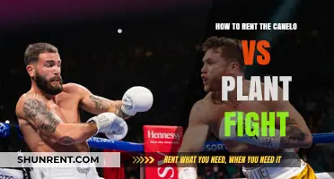 Renting Canelo vs Plant: A Step-by-Step Guide to Watching the Fight