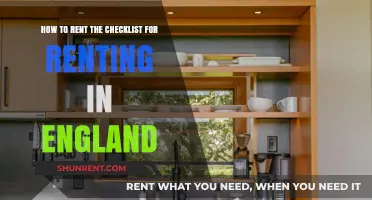 Essential Checklist for Renting in England: Your Step-by-Step Guide