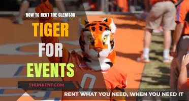 Renting Clemson's Tiger Mascot: A Step-by-Step Event Guide