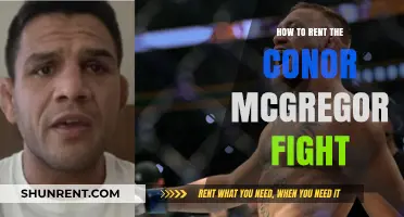 Renting the Conor McGregor Fight: A Step-by-Step Guide