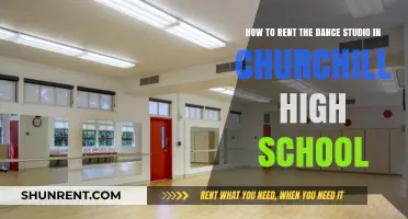 Renting Churchill High School's Dance Studio: A Step-by-Step Guide