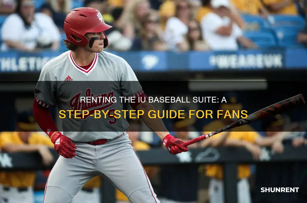 how to rent the iu baseball suite