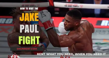 Renting Jake Paul's Fight: A Step-by-Step Guide for Fans