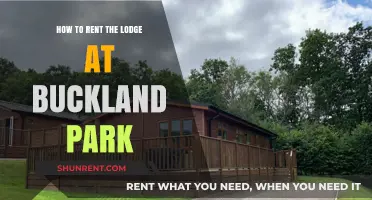 Renting Buckland Park Lodge: A Step-by-Step Guide to Your Stay