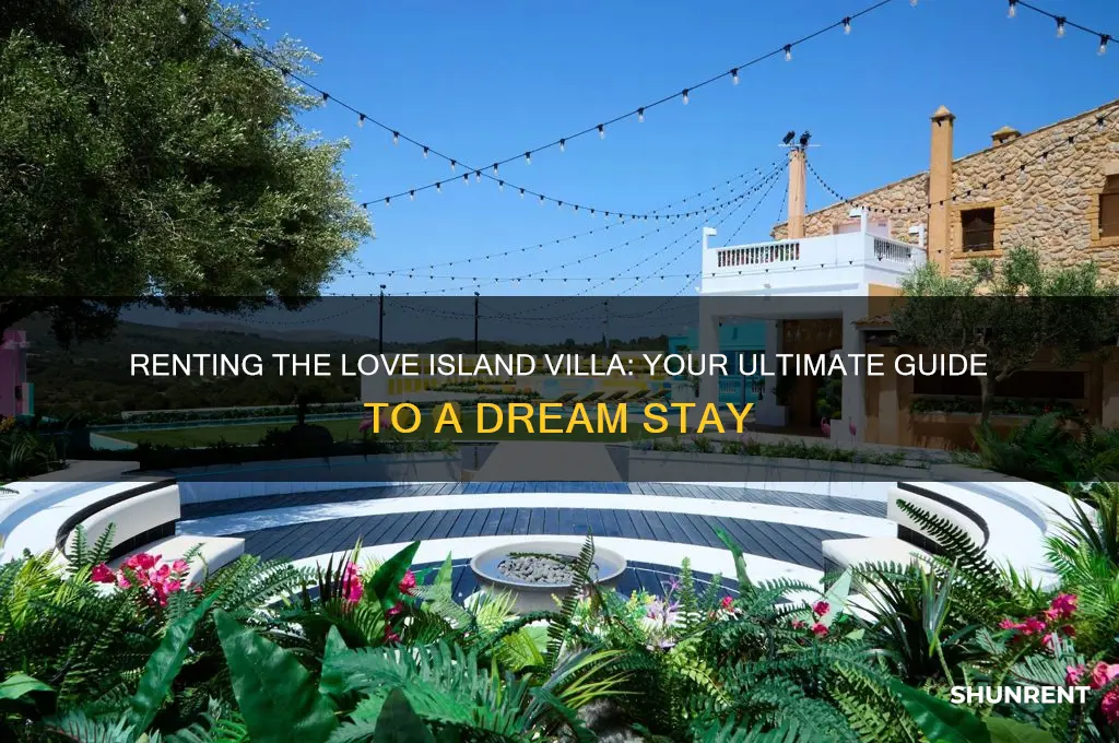 how to rent the love island villa