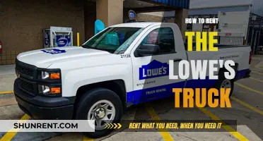 Renting Lowe's Truck: A Step-by-Step Guide for Easy Moving