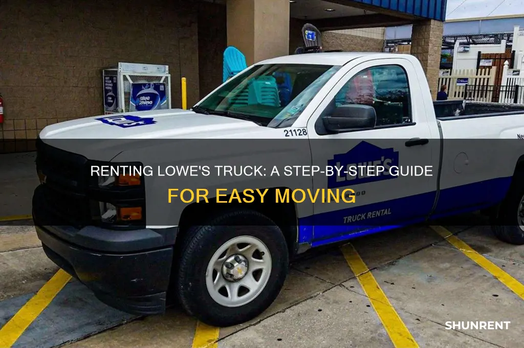 how to rent the lowe