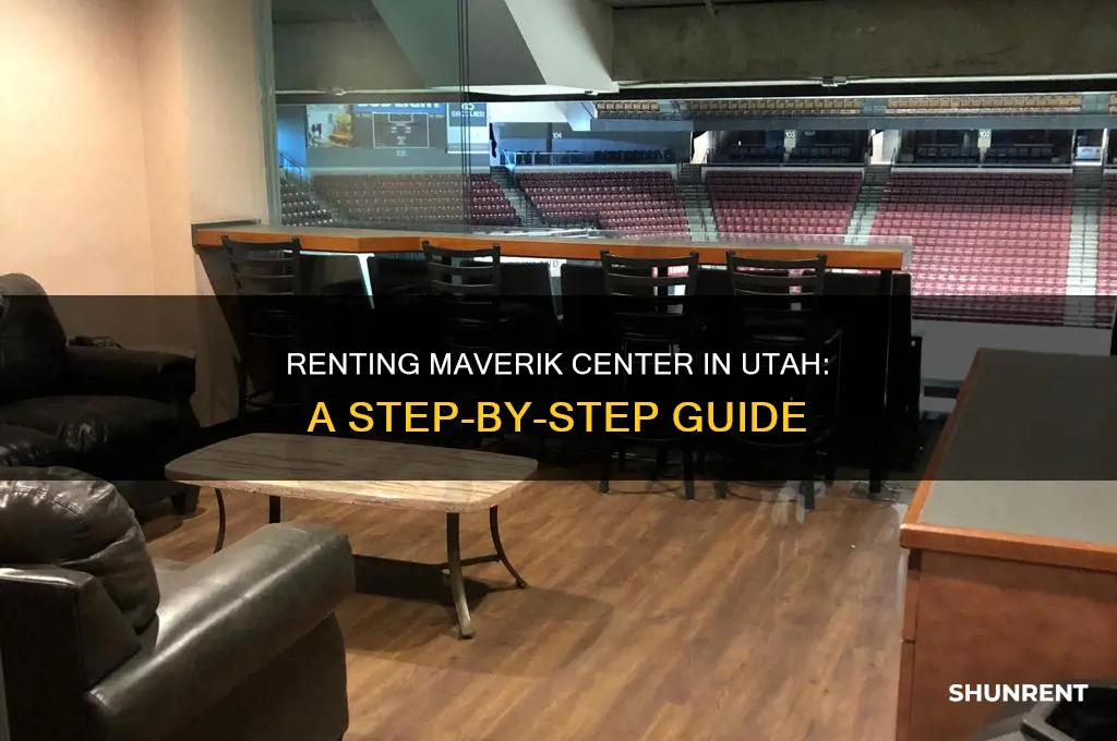 how to rent the maverik center in utah