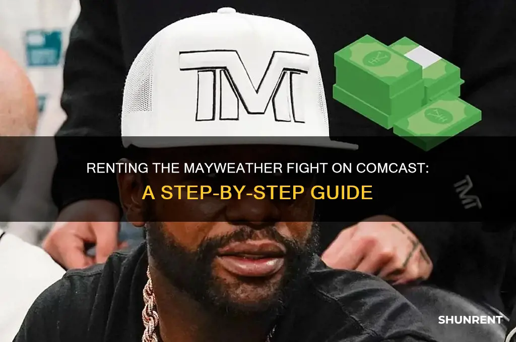 how to rent the mayweather fight on comcast