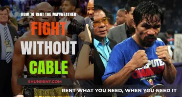 Stream Mayweather Fight: Cable-Free Rental Options for Boxing Fans