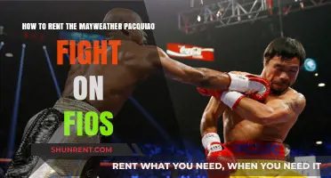 Rent Mayweather vs Pacquiao on Fios: Step-by-Step Guide
