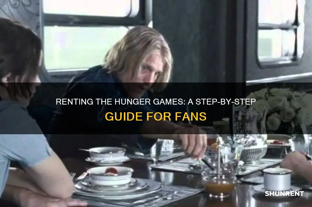 how to rent the new hunger games