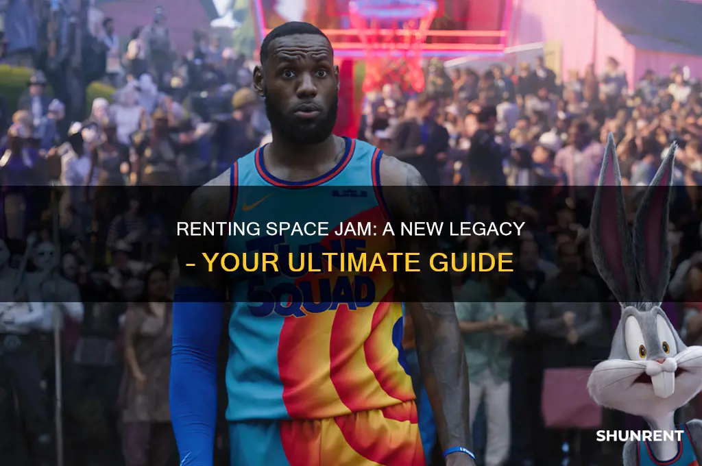 how to rent the new space jam