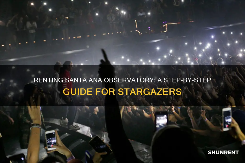 how to rent the observatory santa ana