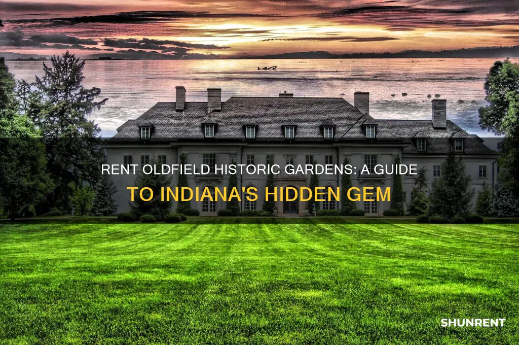how to rent the oldfield historic gardens in indiana